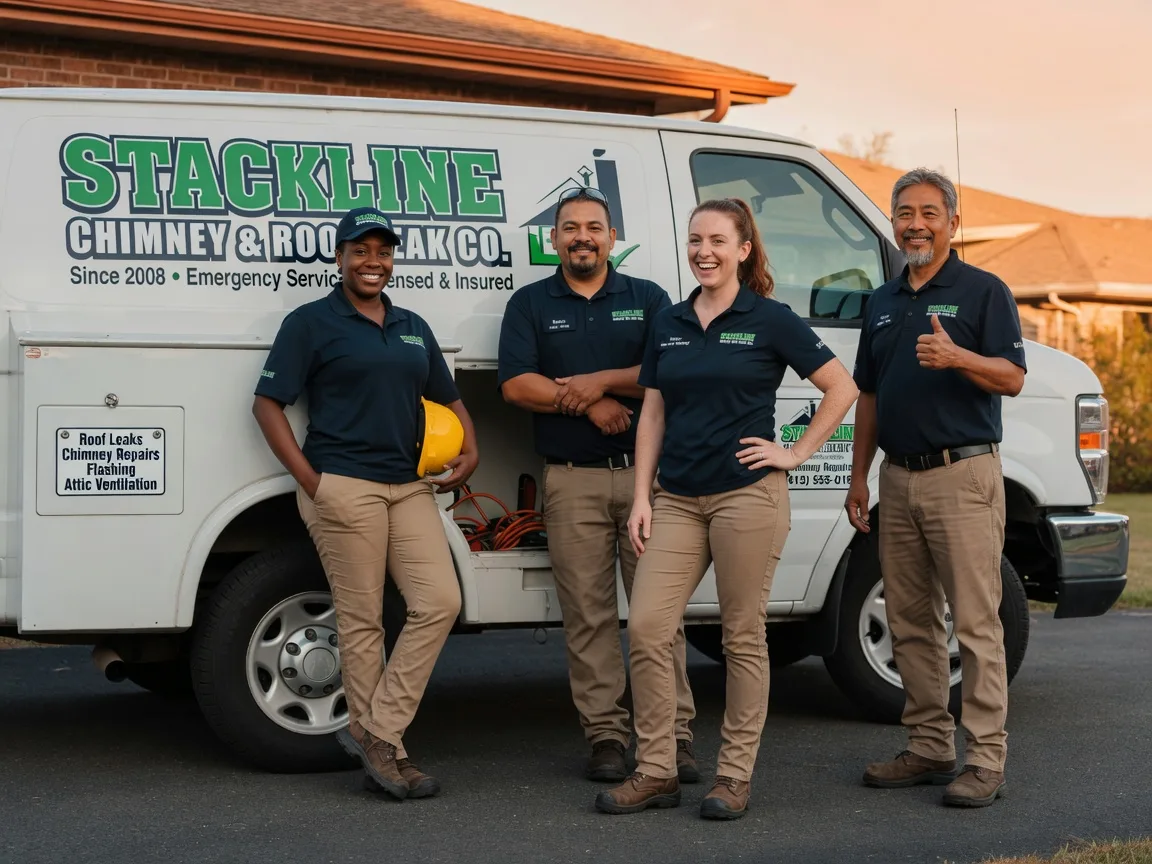 Chimney flashing repair company in Wilmington, CA